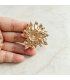 XSB302 - Elegant Sunflower Brooch